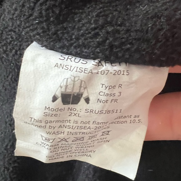 High Visibility Winter Coat - Picture 12 of 12